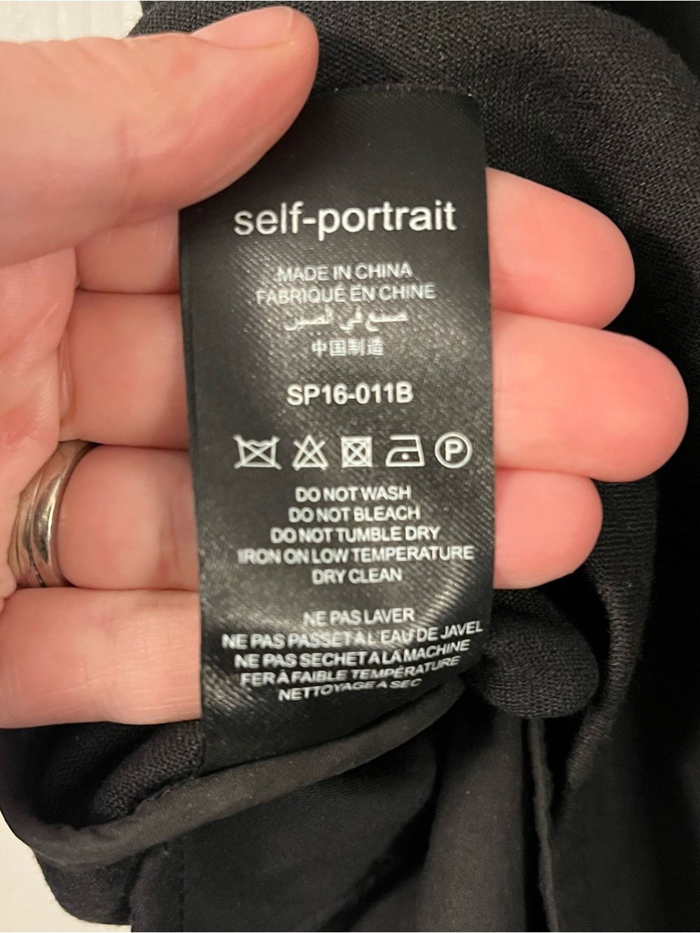Self Portrait NWT Lace Pleated Trim Mini Dress - Picture 10 of 10